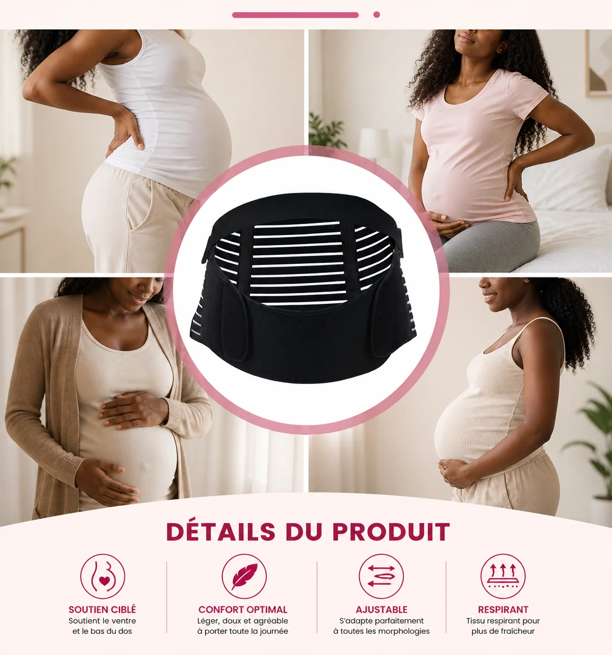 Ceinture de maternité